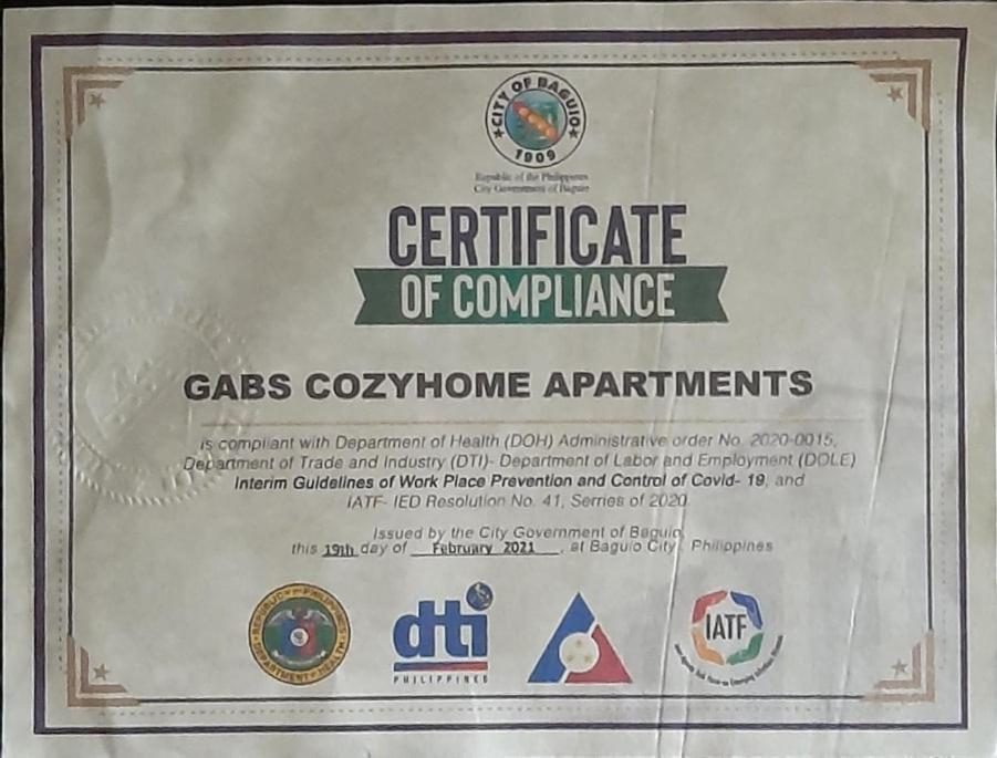Gab'S Cozyhome At Bonbel Condo, Botanical Gardens Baguio バギオ エクステリア 写真